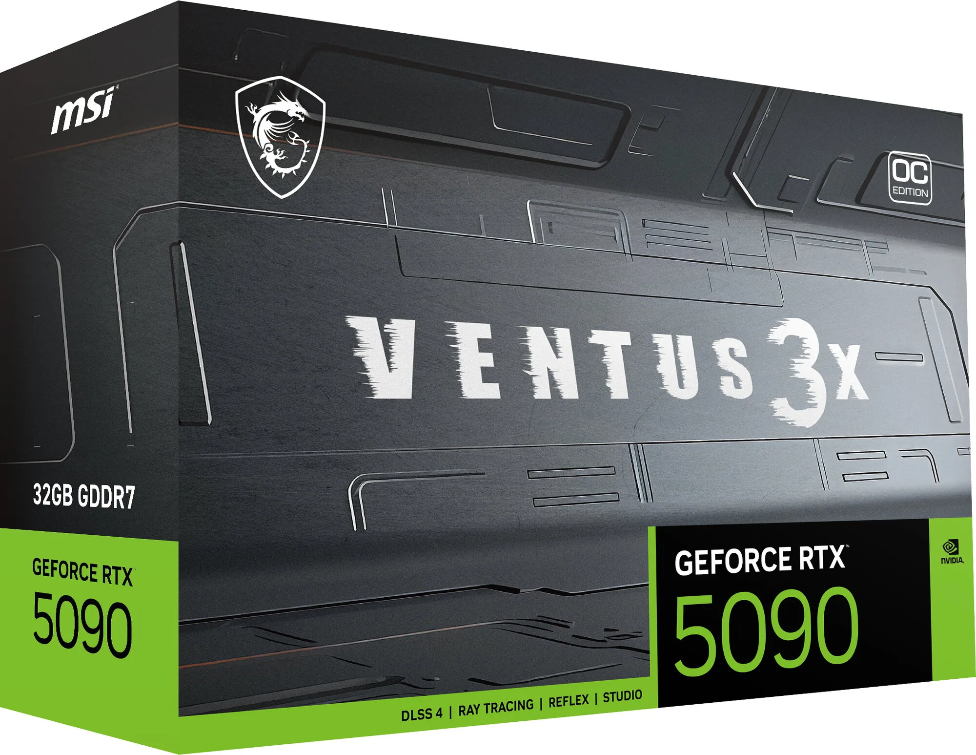 MSI VENTUS GEFORCE RTX 5090 32G 3X OC Grafikkarte NVIDIA 32 GB GDDR7 – Bild 2