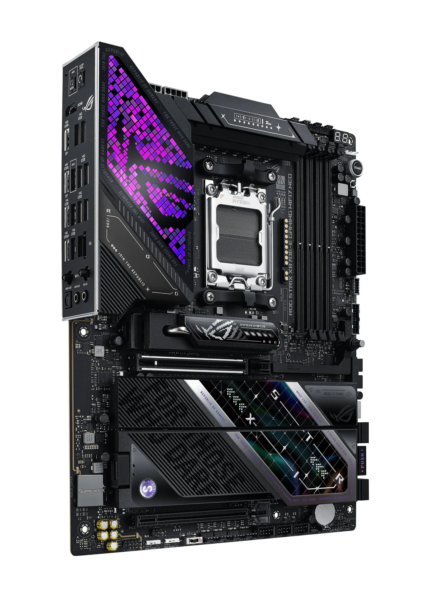 ASUS ROG STRIX X870E-E GAMING WIFI7 NEO AMD X870E Sockel AM5 ATX – Bild 2