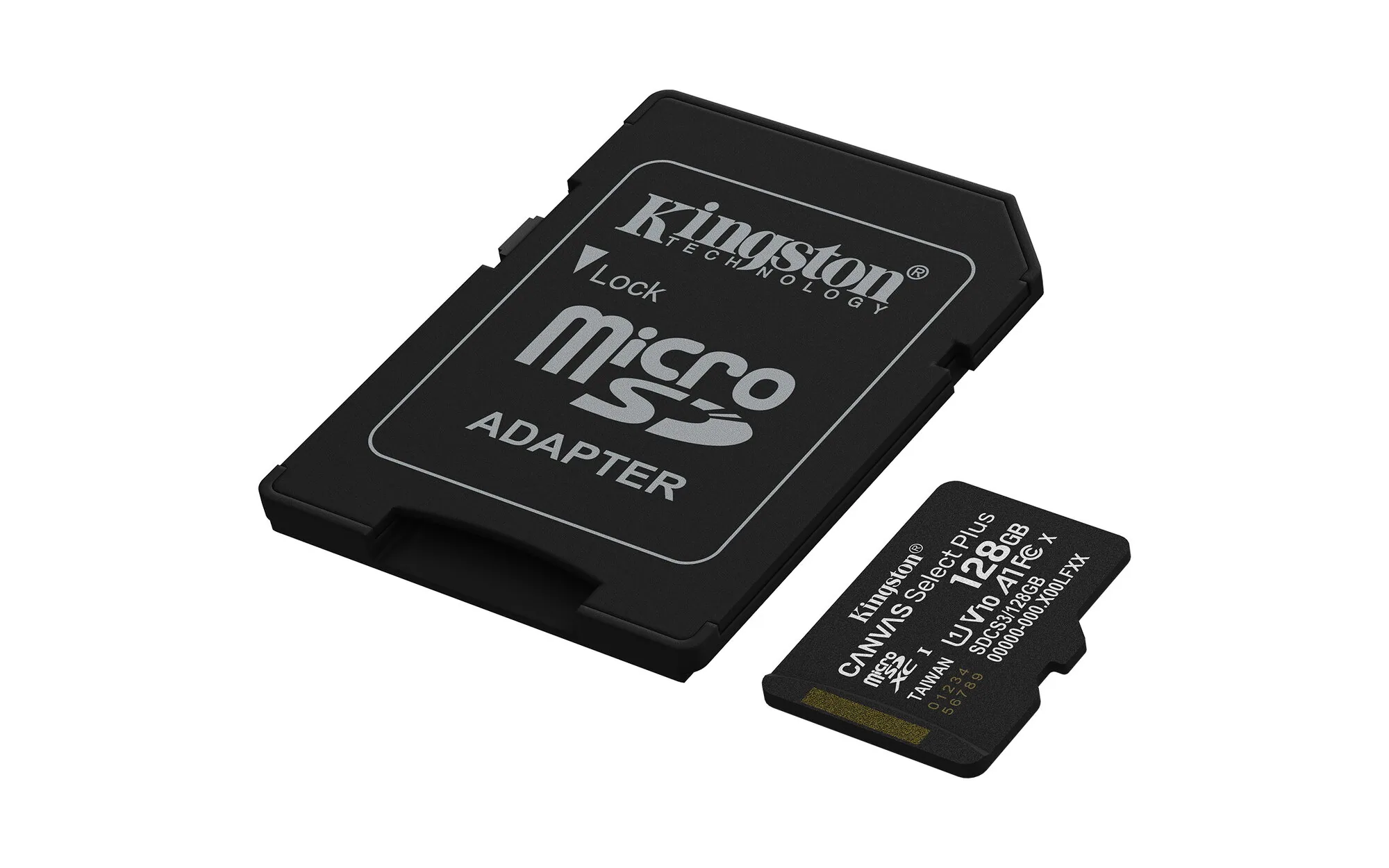 Kingston Technology 128GB microSDXC Canvas Select Plus Gen3 150MB/s A1 (Einschließlich SD Adapter) – Bild 2
