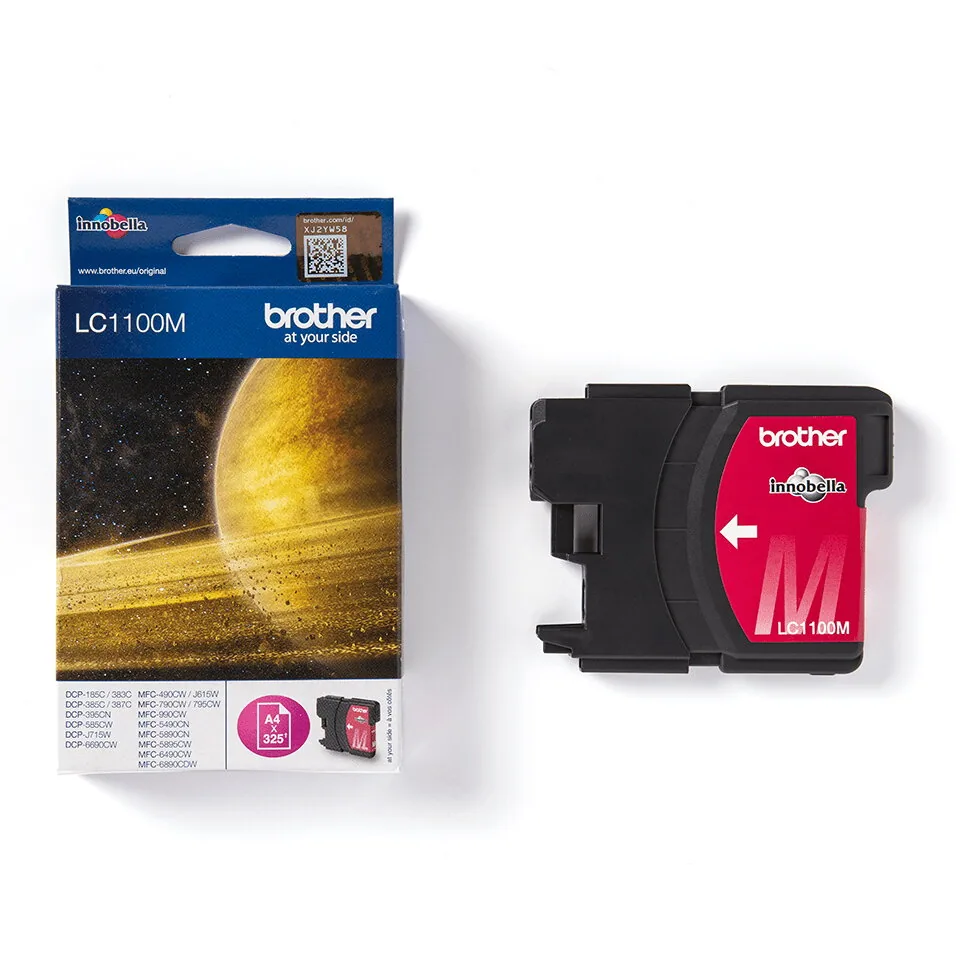 Brother LC1100M Druckerpatrone 1 Stück(e) Original Magenta – Bild 2