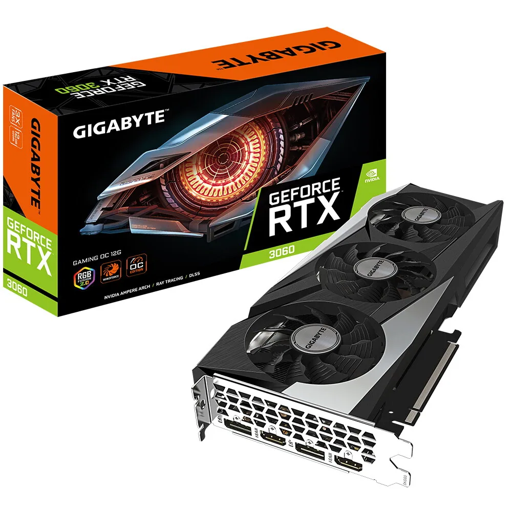 GIGABYTE GAMING GeForce RTX 3060 OC 12G (rev. 2.0) NVIDIA 12 GB GDDR6 – Bild 7