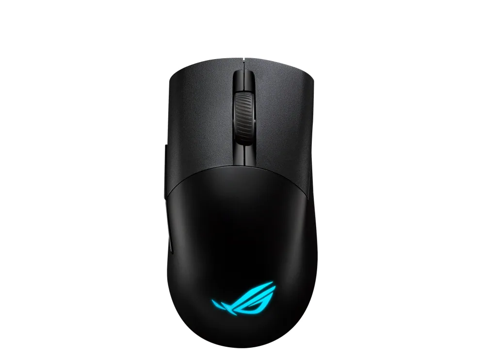 ASUS ROG Keris Wireless AimPoint Maus Gaming Rechts RF Wireless + Bluetooth + USB Type-C Optisch 36000 DPI – Bild 1