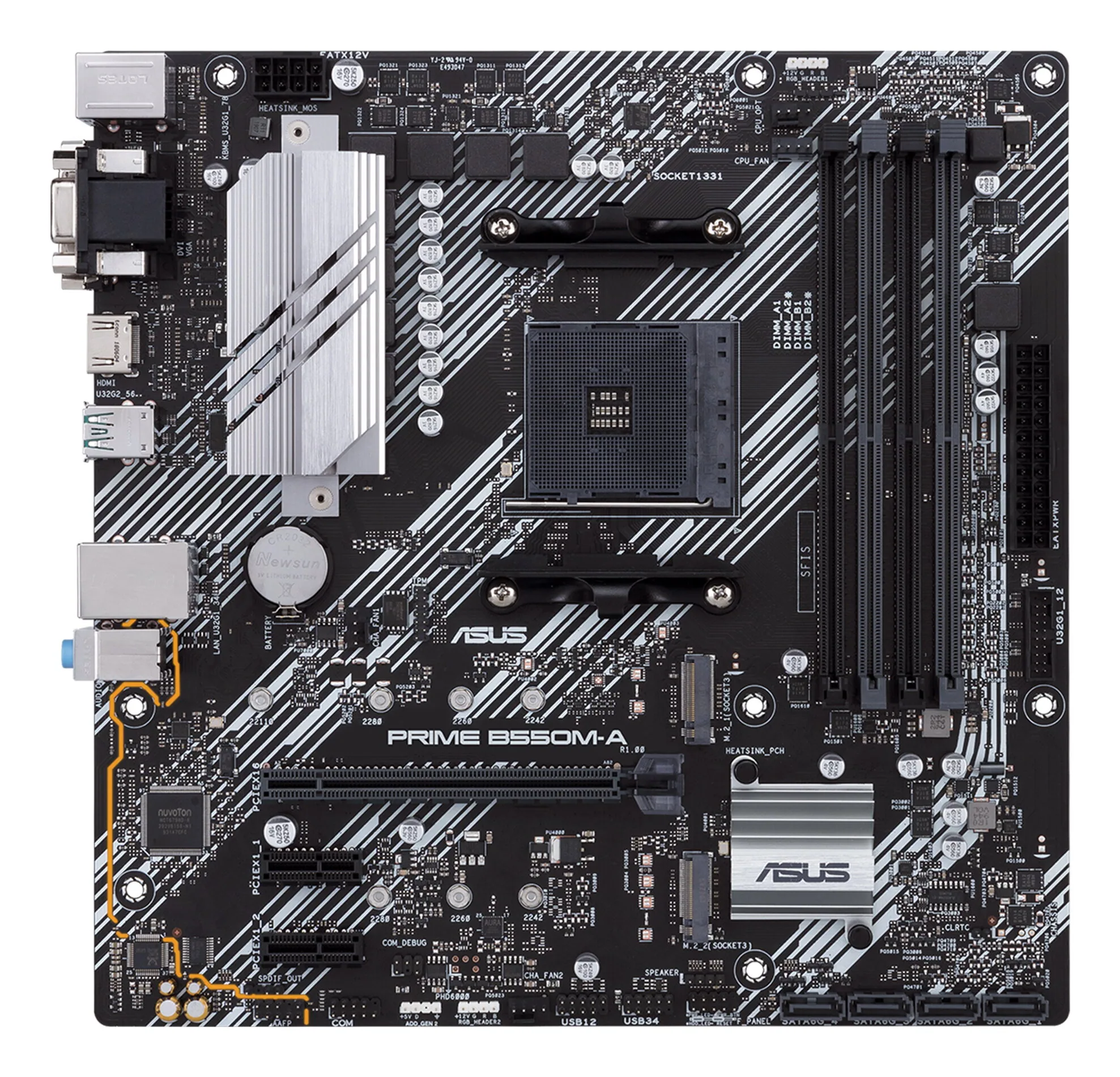 ASUS PRIME B550M-A AMD B550 Sockel AM4 micro ATX – Bild 3