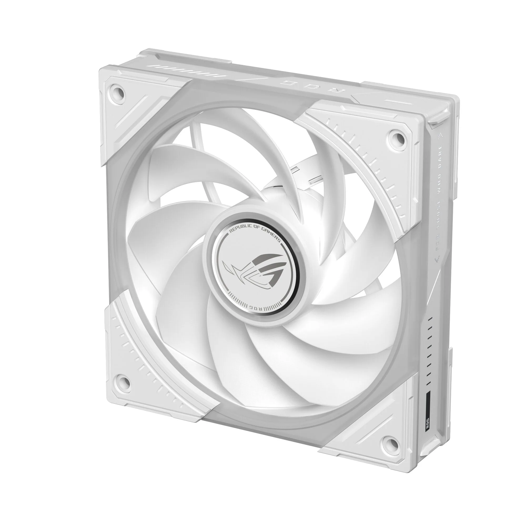 ASUS ROG Eurux GR120 ARGB Reverse Fan White Edition - Single Pack Computergehäuse Ventilator 12 cm Weiß 1 Stück(e) – Bild 8