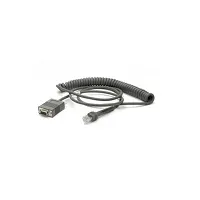 Zebra CBA-RF2-C09ZAR Serien-Kabel Schwarz 2,8 m RS232 DB9