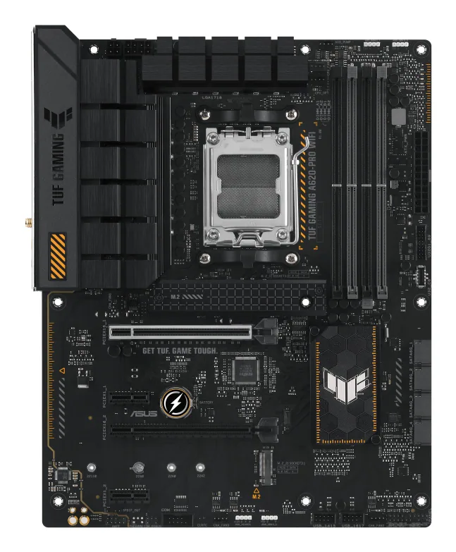 ASUS TUF GAMING A620-PRO WIFI AMD A620 Sockel AM5 ATX – Bild 3