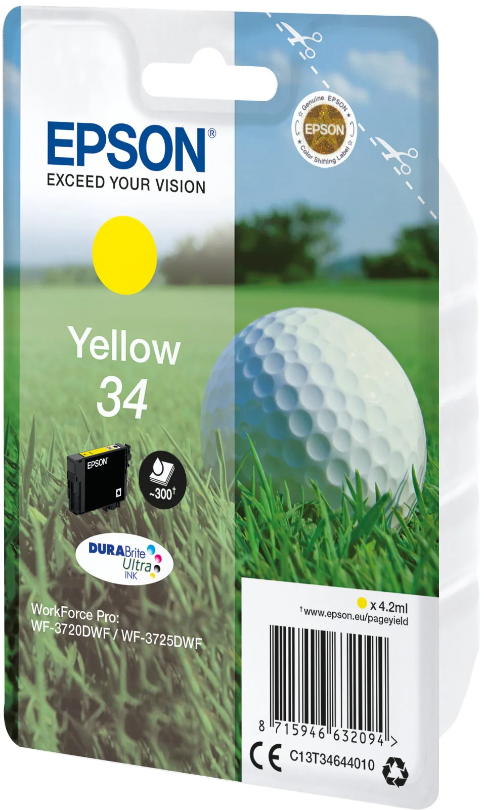 Epson Golf ball 34 Golfball DURABrite Ultra Single Yellow Tinte – Bild 8