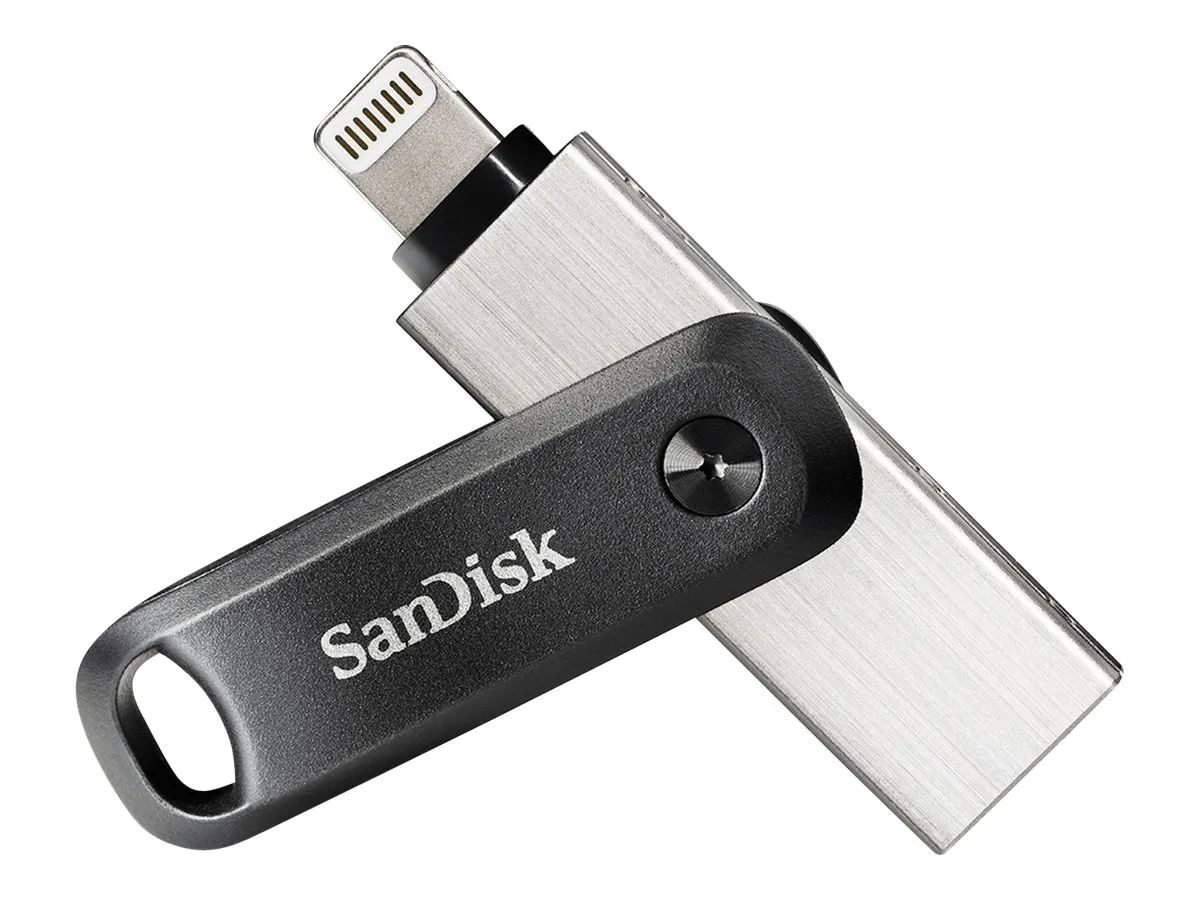 SanDisk USB-Stick 128 GB iXpand GO, Apple Lightning, USB 3.2