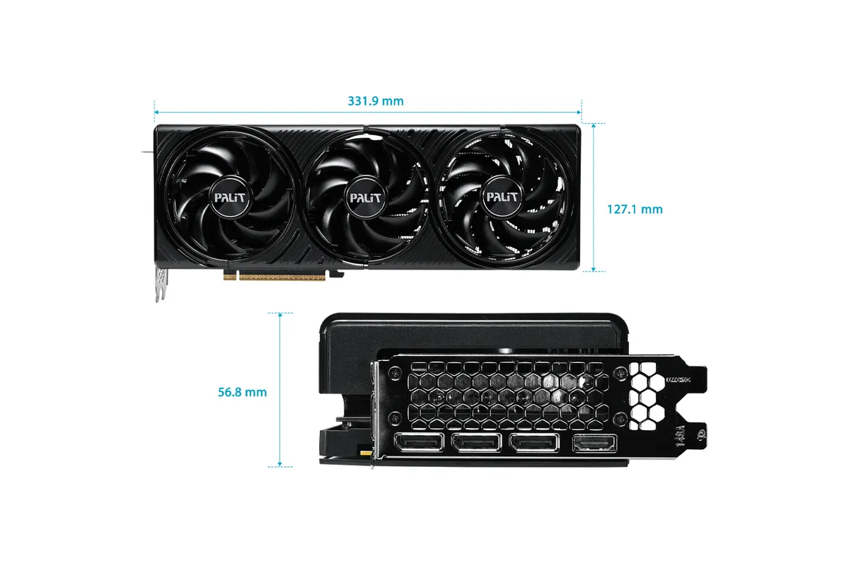 Palit RTX5080 Infinity 3 16 GB GDDR7 HDMI 3xDP