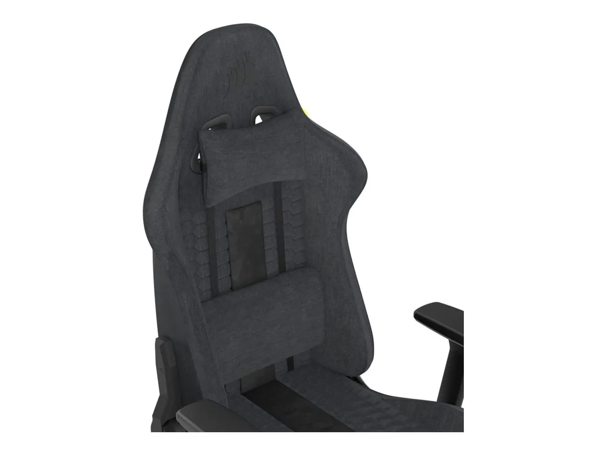 CORSAIR Gaming Stuhl TC100 RELAXED - Fabric (Grey and Black)