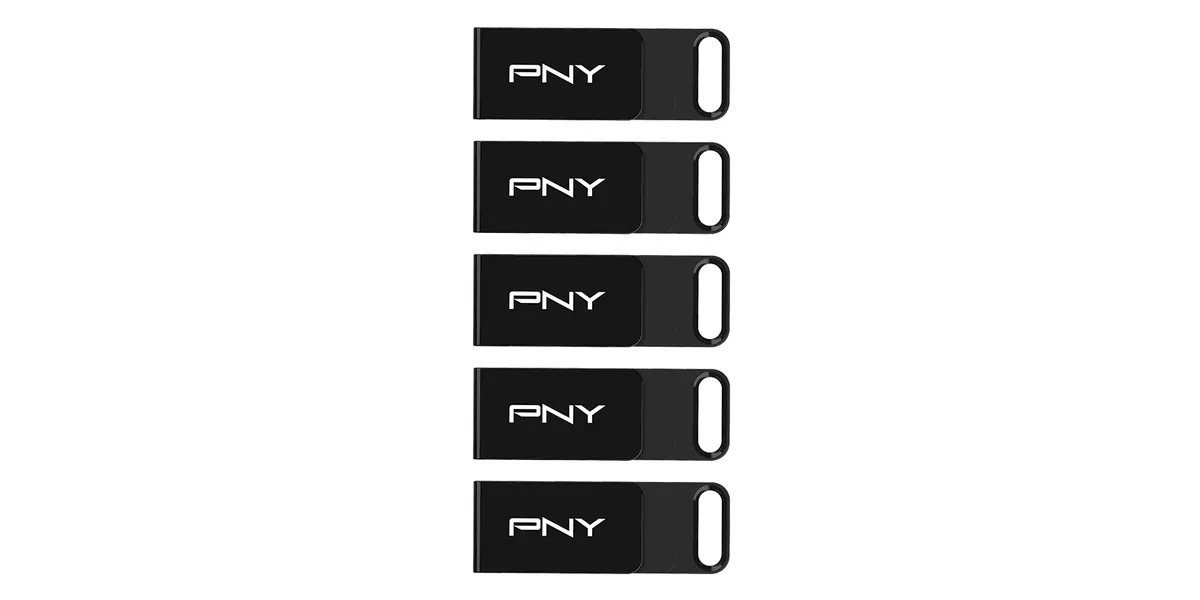 PNY USB-Stick 64 GB Elite USB 3.2 TYPE-C 5-Pack