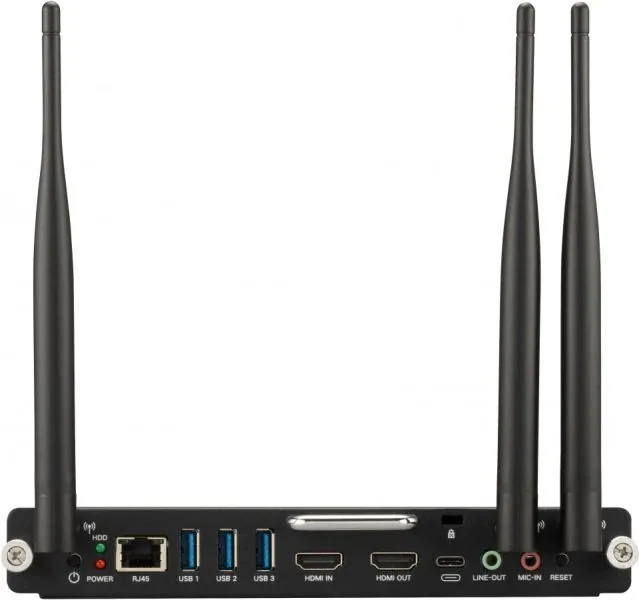Viewsonic VPC-A31-O1 PC/Workstation 8 GB DDR4-SDRAM 128 GB SSD Slot-in PC Mini-PC Schwarz – Bild 4