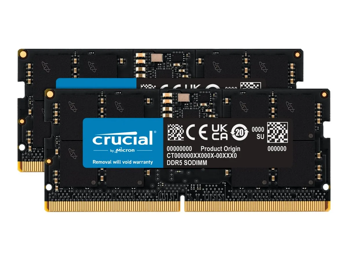 Crucial Value SO-DIMM DDR5-4800 CL40 Kit 1,1V
