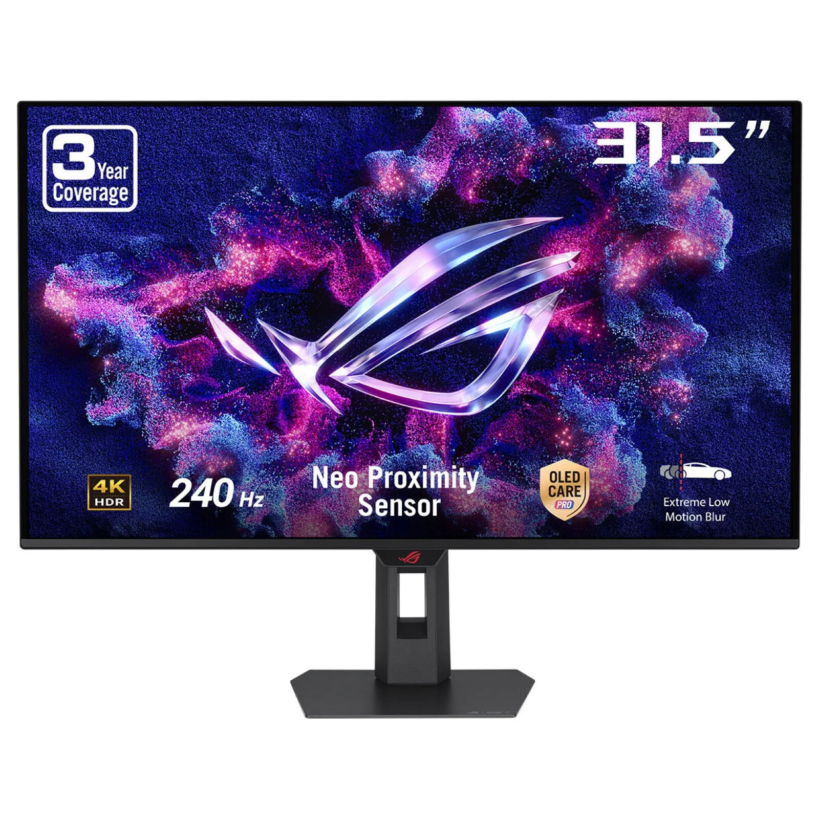 ASUS ROG Strix OLED XG32UQDMS Computerbildschirm 80 cm (31.5") 3840 x 2160 Pixel 4K Ultra HD LCD Schwarz – Bild 1