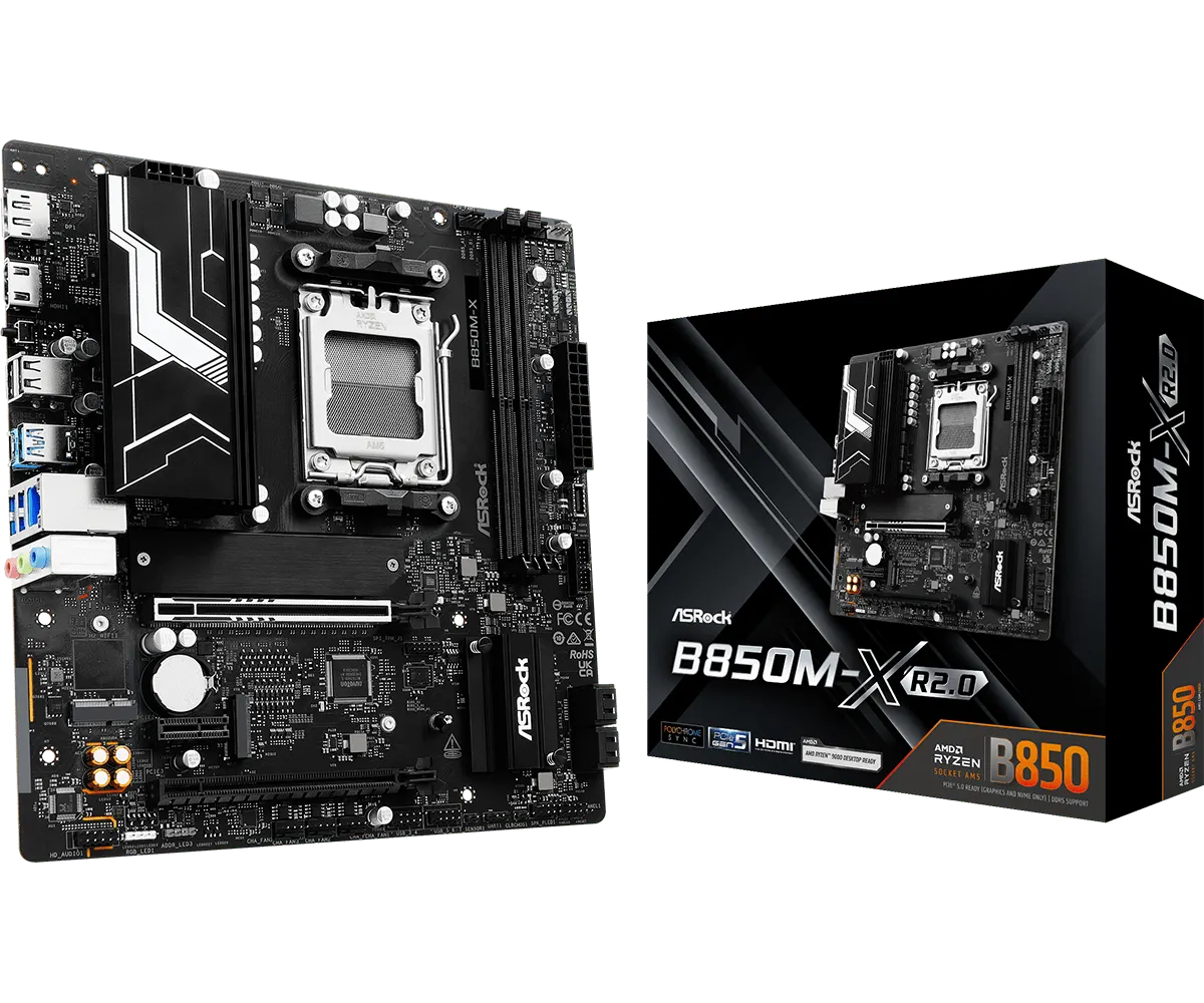 ASRock B850M-X R2.0 AM5 mATX HDMI/DP DDR5