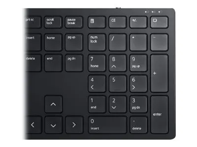 Dell Pro Tastatur+Maus Funk 4000dpi/QWERTY Schwarz