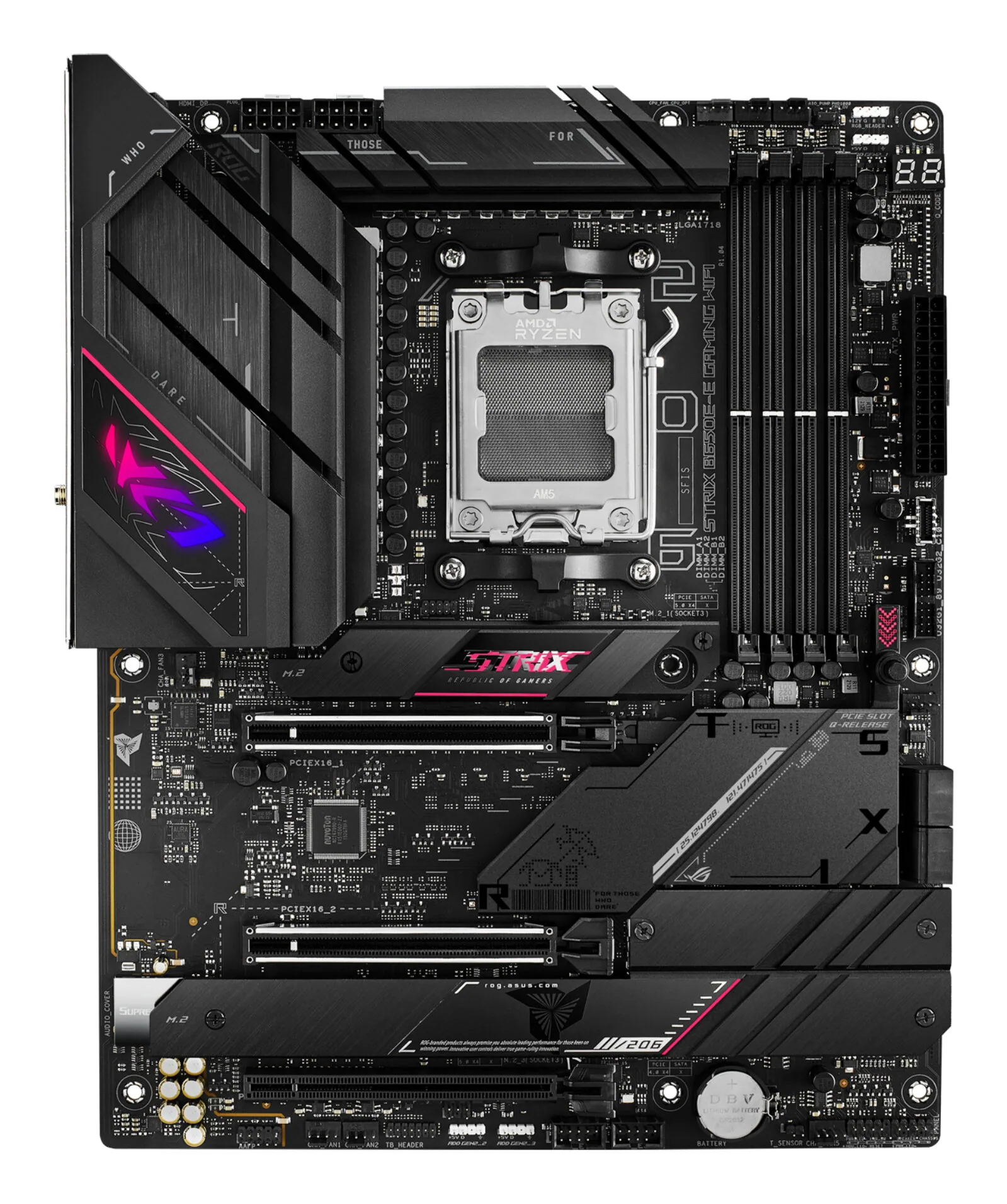 ASUS ROG STRIX B650E-E GAMING WIFI AMD B650 Sockel AM5 ATX – Bild 1