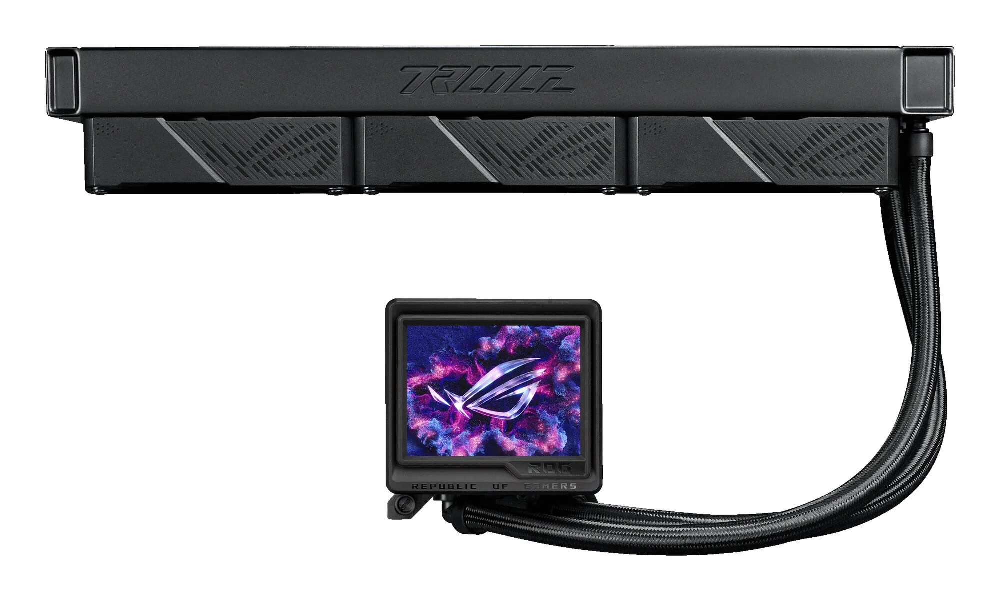 ASUS ROG Ryujin III 360 ARGB Extreme Computergehäuse All-in-One-Flüssigkeitskühler 12 cm Schwarz – Bild 6