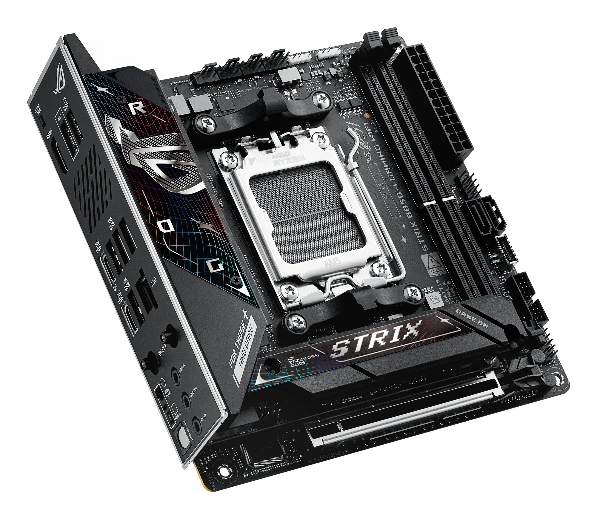 ASUS ROG STRIX B850-I GAMING WIFI AMD B850 Sockel AM5 mini ITX – Bild 6