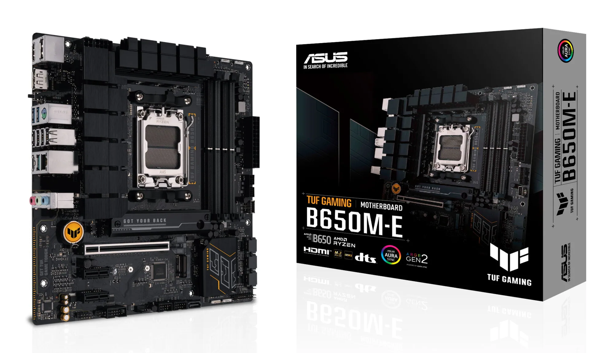 ASUS TUF GAMING B650M-E AMD B650 Sockel AM5 micro ATX – Bild 1