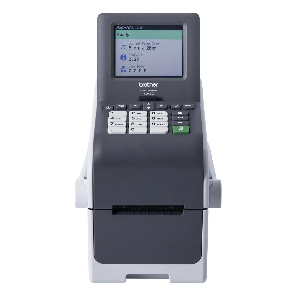 Brother TD-2350DSAH300 Etikettendrucker Thermodirekt 300 x 300 DPI 152 mm/sek Verkabelt & Kabellos Ethernet/LAN WLAN Bluetooth – Bild 2