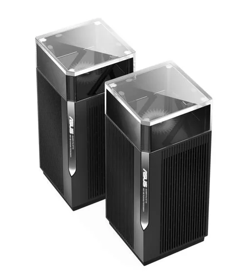 ASUS ZenWiFi Pro ET12 Tri-Band (2,4 GHz/5 GHz/6 GHz) Wi-Fi 6E (802.11ax) Schwarz 3 Intern – Bild 4