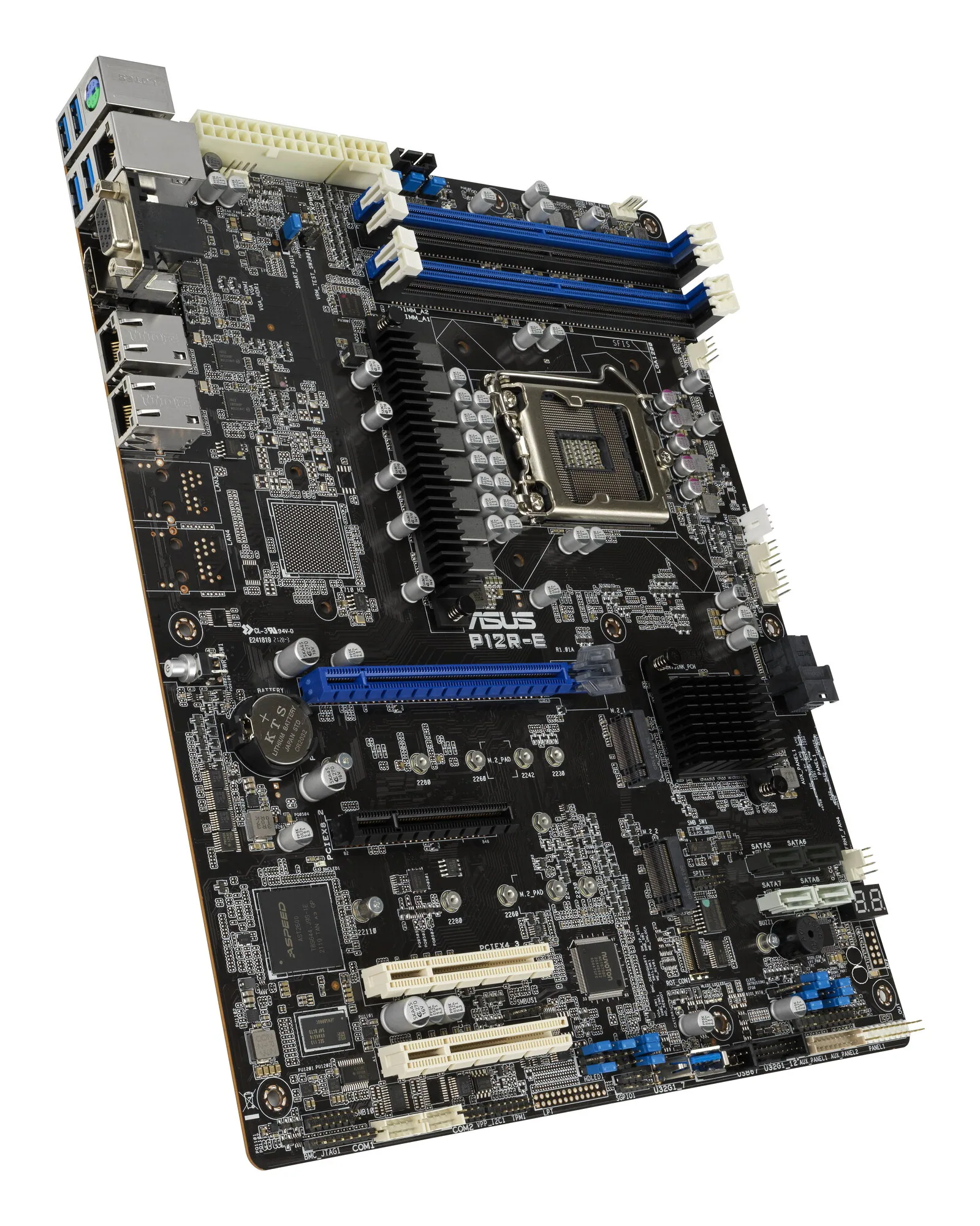 ASUS P12R-E Intel C256 LGA 1200 (Socket H5) ATX – Bild 1