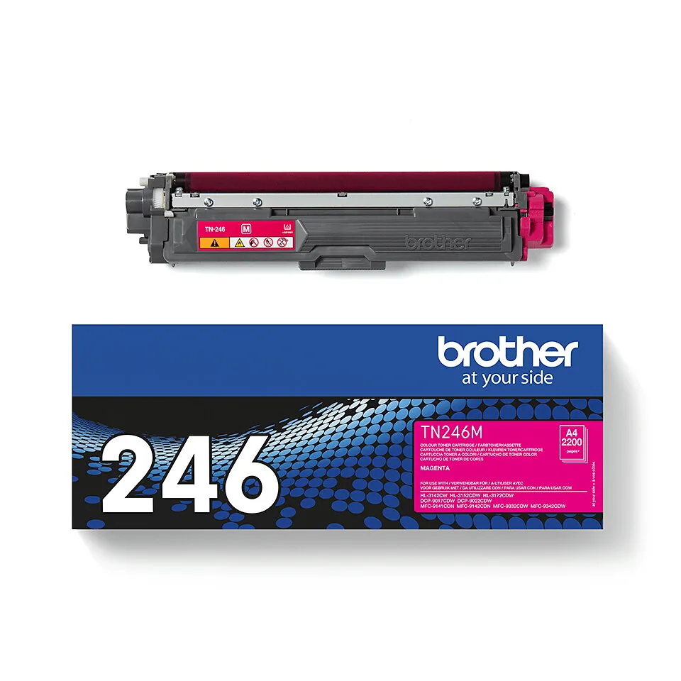 Brother TN-246M Tonerkartusche 1 Stück(e) Original Magenta – Bild 1