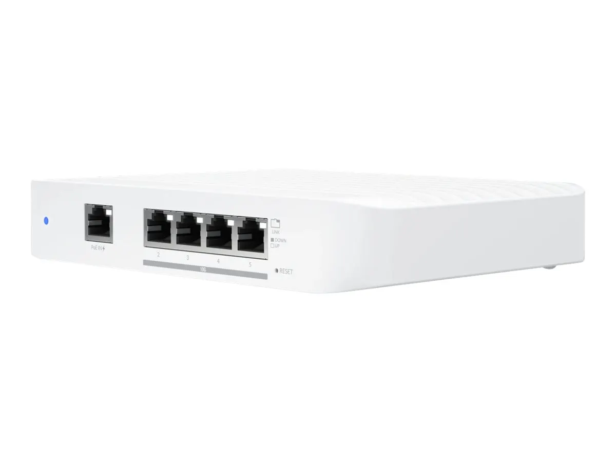 Ubiquiti UniFi Switch USW-Flex-XG 5x10 Gbit/s PoE Input Support