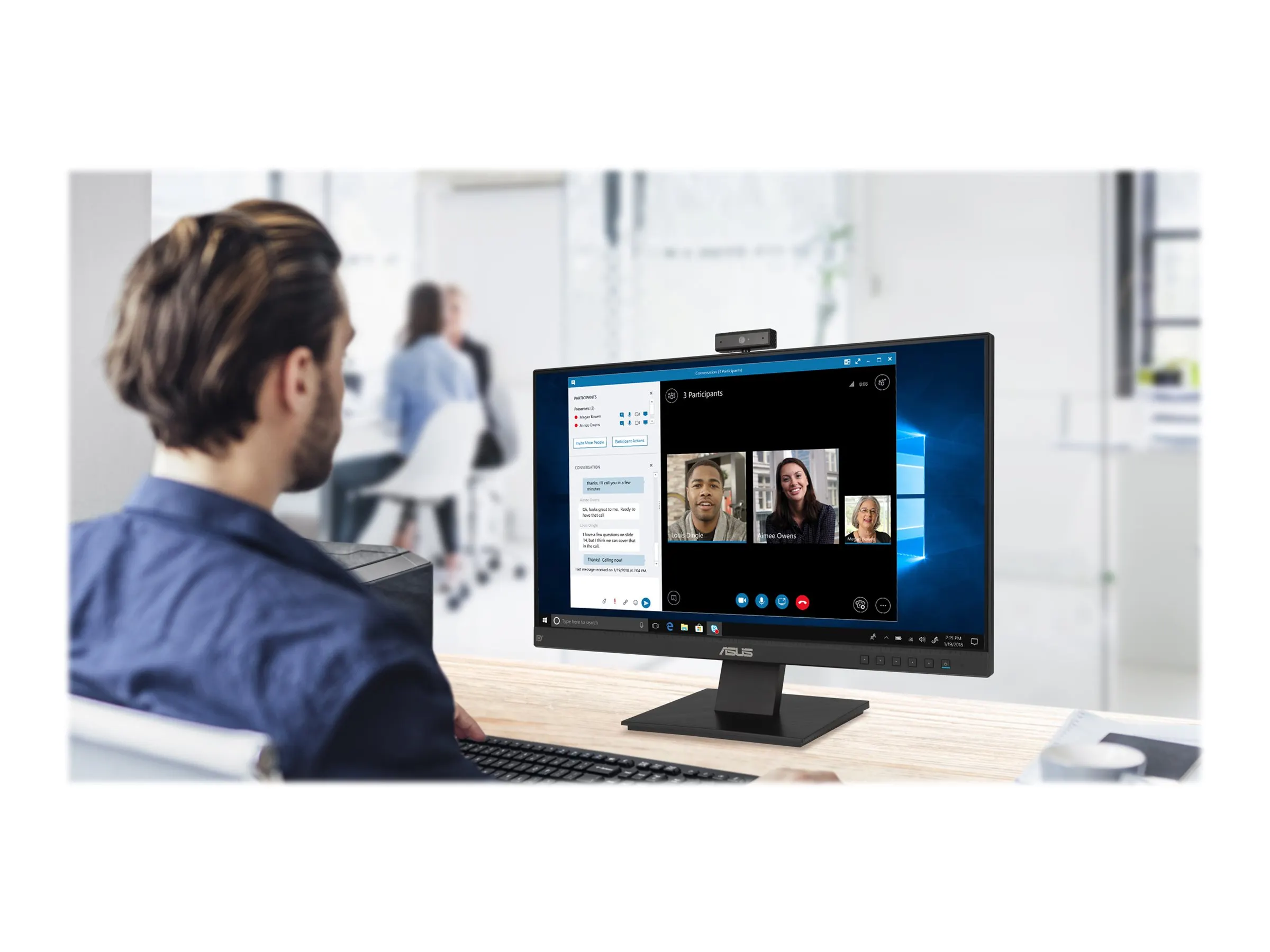 ASUS Business BE24EQK 60.5cm (16:9) FHD HDMI DP