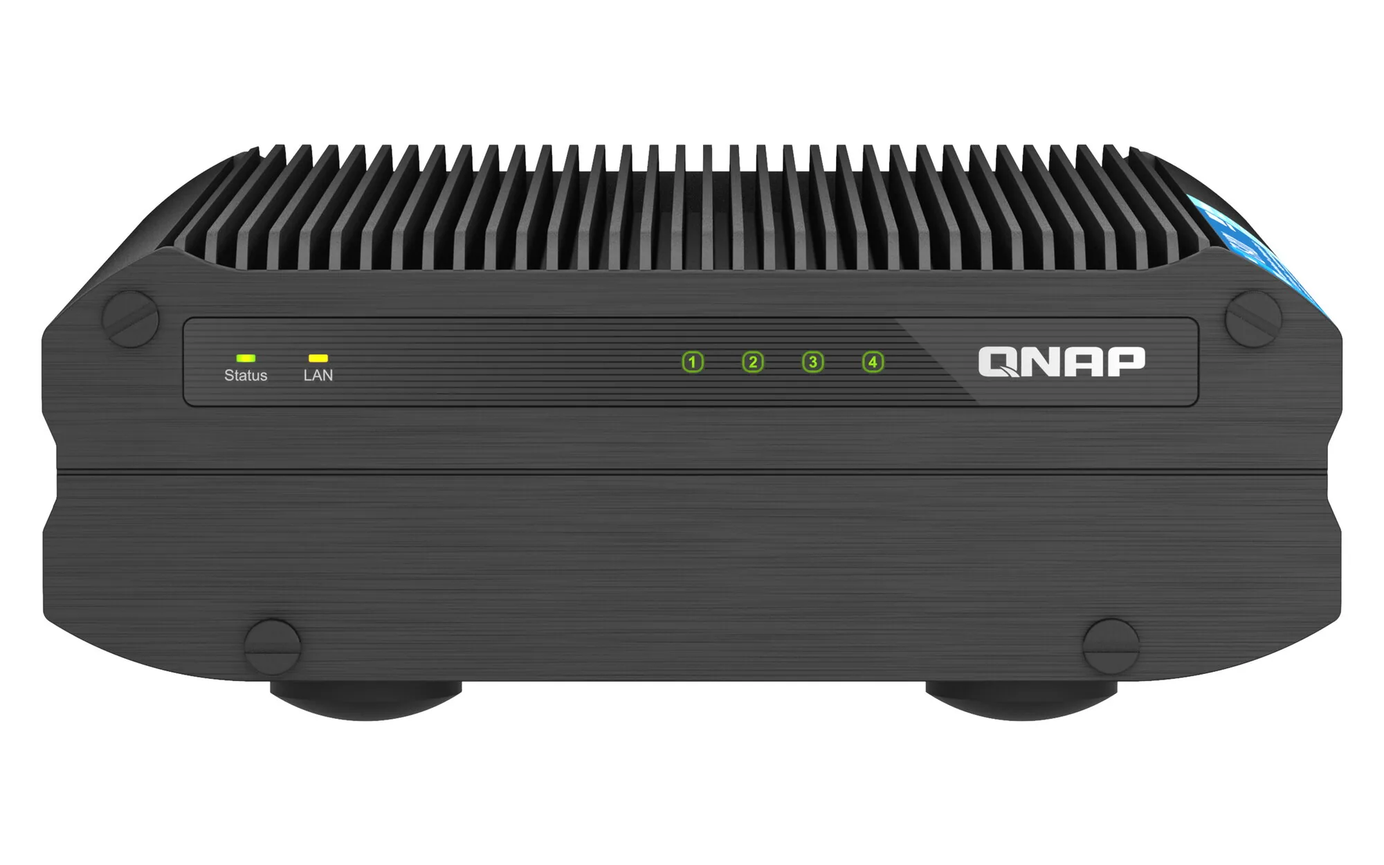 QNAP TS-I410X NAS Tower Intel Atom® x6425E 8 GB 0 TB QNAP QTS Schwarz – Bild 3