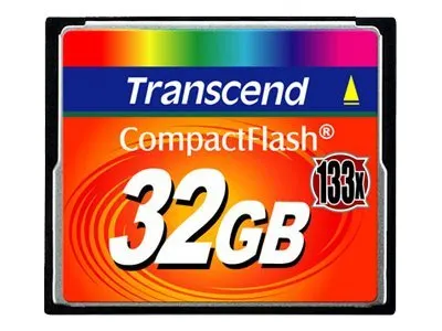 CompactFlash Card  32GB Transcend TS32GCF133, MLC
