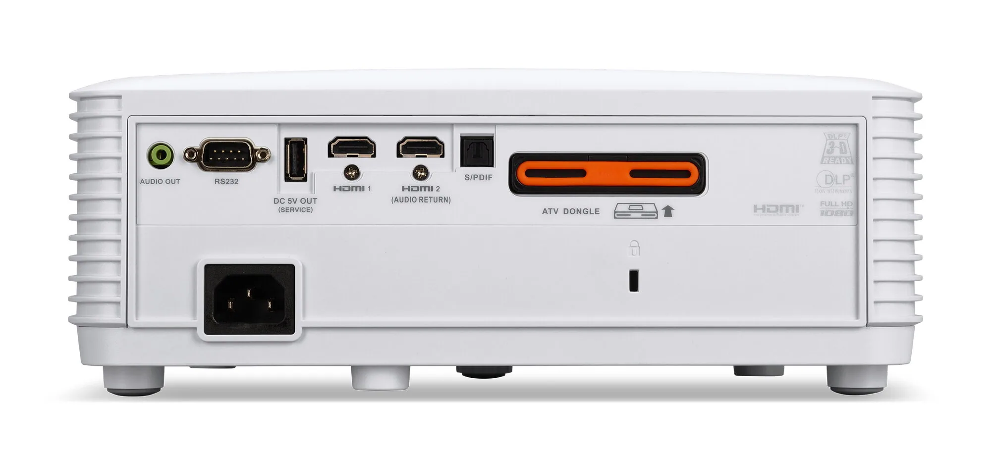 Acer PL3510ATV 5000 ANSI Lumen DLP 1080p (1920x1080) Weiß – Bild 4