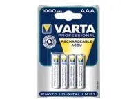 Varta Akku RECHARGE Power AAA HR03 1000 mAh 4 Stück