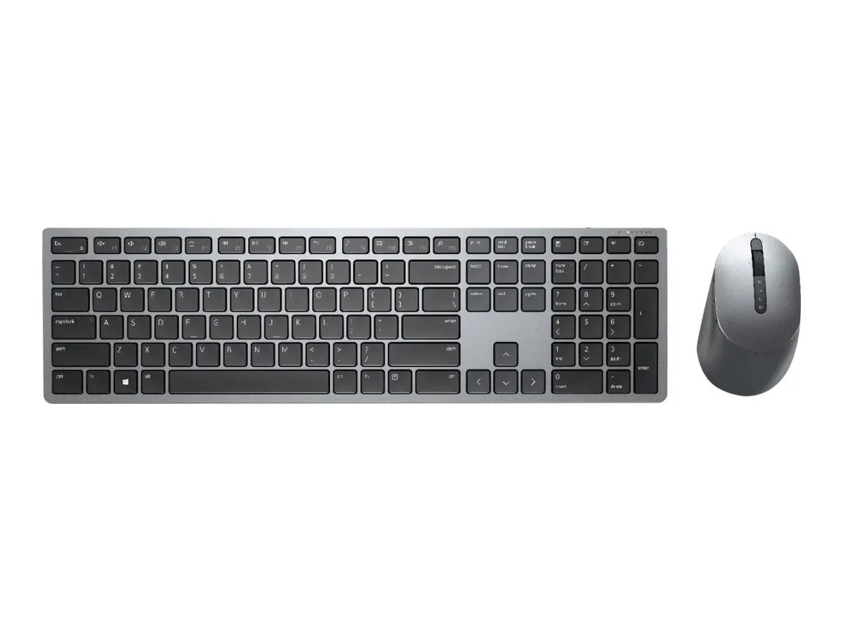 Dell Premier Tastatur+Maus Funk 4000dpi/QWERTY Grau
