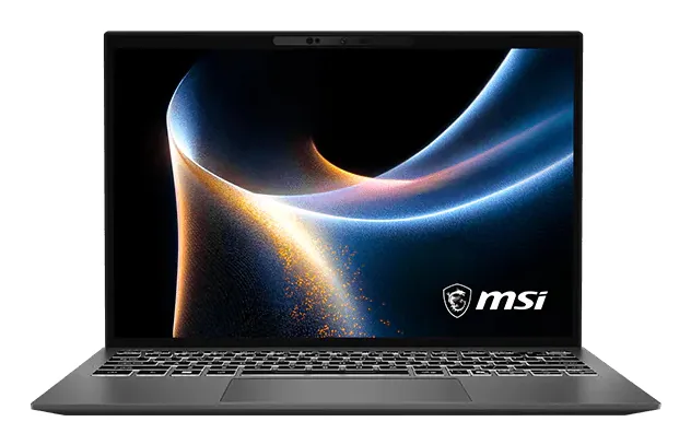 MSI Prestige A3MG-020 Copilot+ PC Intel Core Ultra 9 386H Laptop 33,8 cm (13.3") 2.8K 32 GB LPDDR5x-SDRAM 1 TB SSD Wi-Fi 7 (802.11be) Windows 11 Home Grau – Bild 1