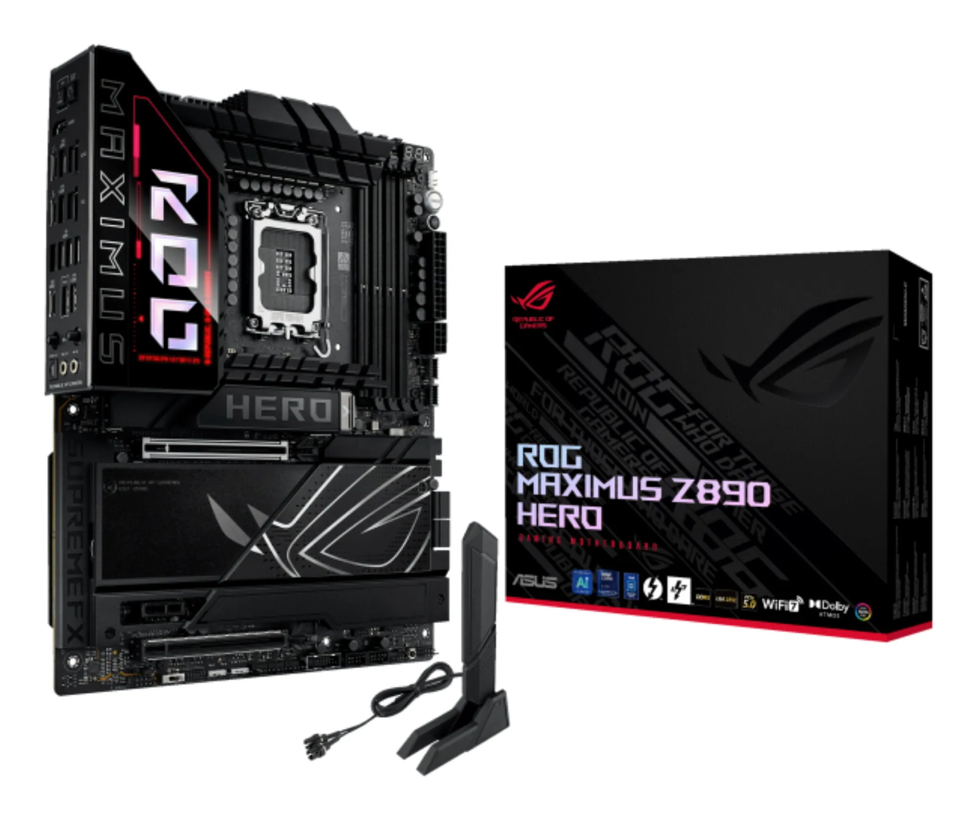 ASUS ROG MAXIMUS Z890 HERO Intel Z890 LGA 1851 (Socket V1) ATX – Bild 1