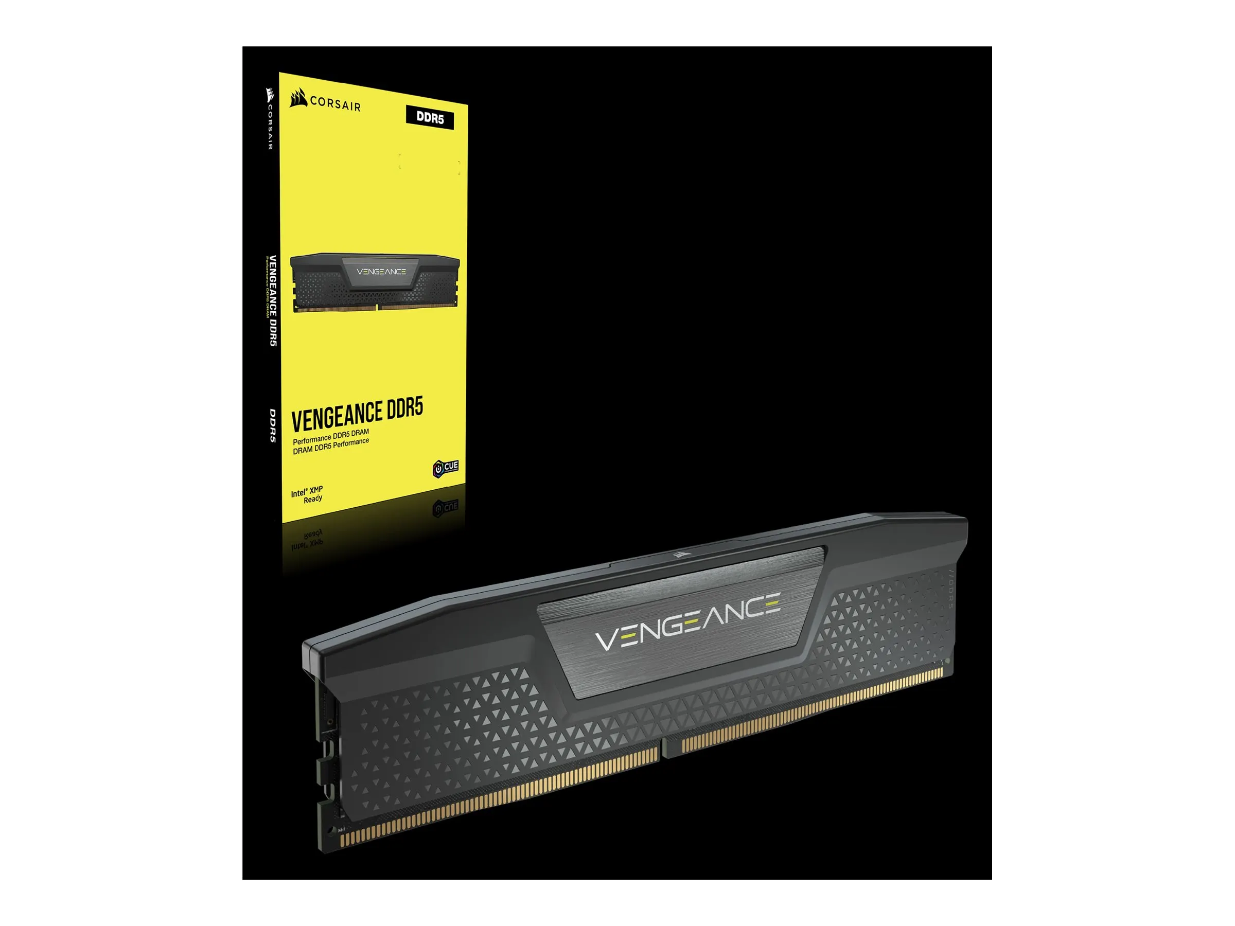 Corsair VENGEANCE Black DDR5-6000 CL36 32 GB Kit (2x 16 GB) (CMK32GX5M2B6000C36)