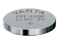 Varta Batterie Knopfzelle CR2032 3V 220 mAh Lithium 1 Stück