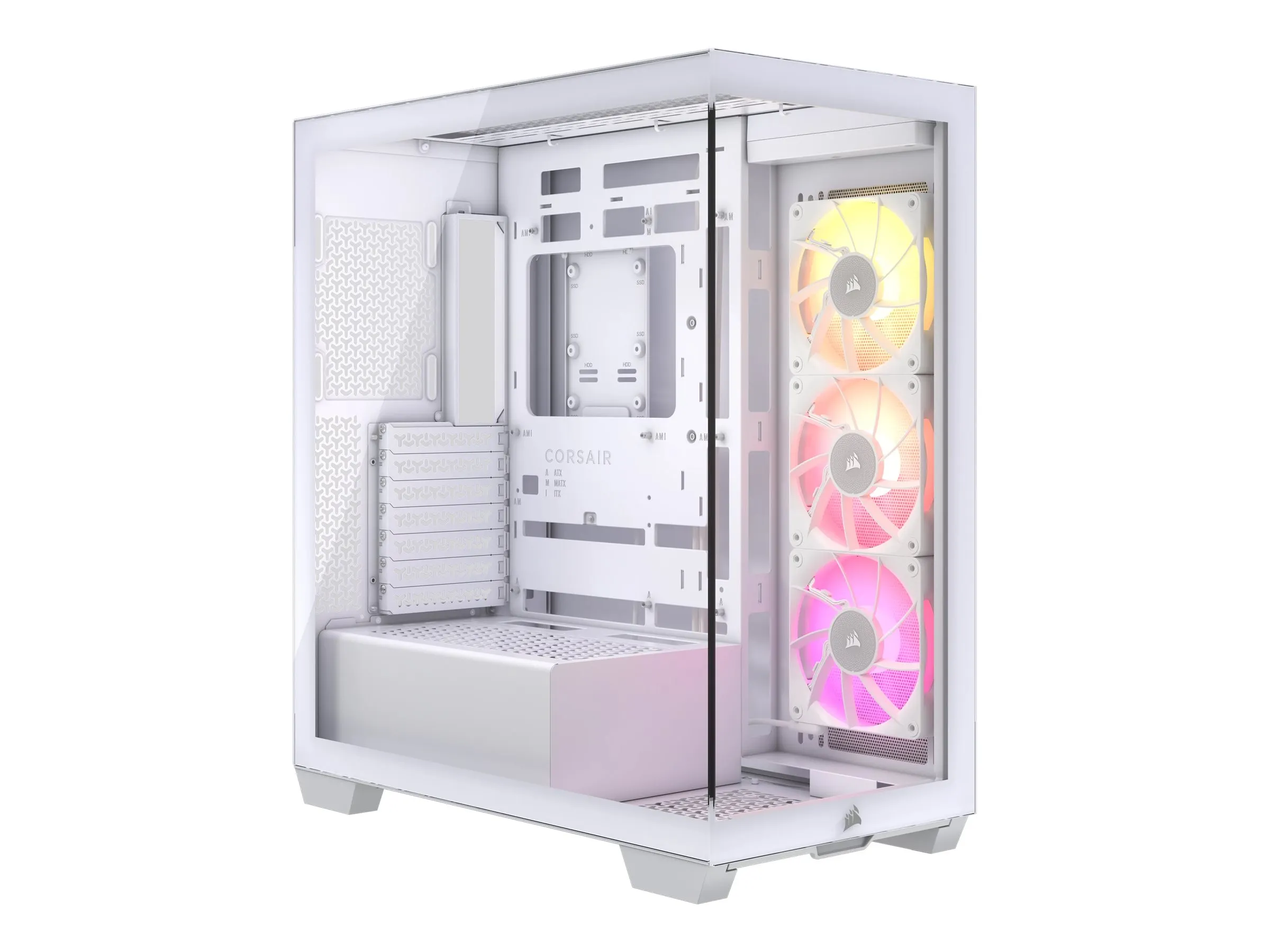 Corsair Geh Midi iCUE 3500X RGB (Tempered Glass)