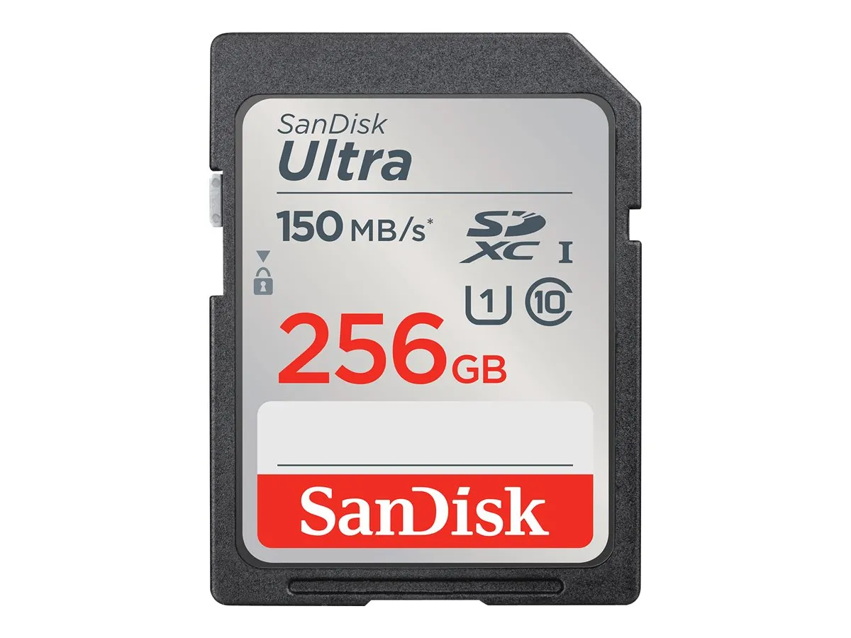 SD Card 256 GB SanDisk SDXC UHS-I 150 MB/sec