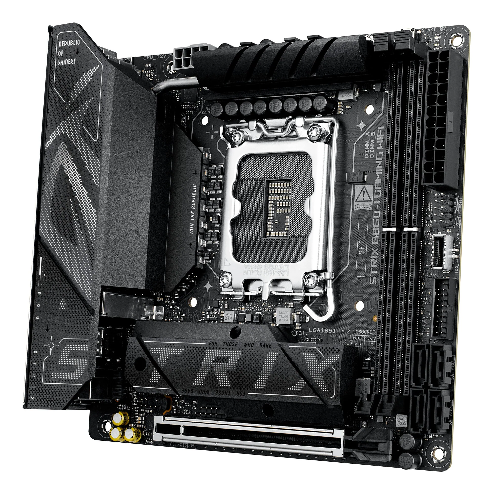 ASUS ROG STRIX B860-I GAMING WIFI Intel B860 LGA 1851 (Socket V1) mini ITX – Bild 2