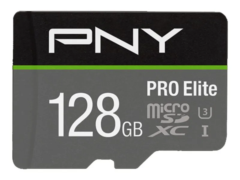 SD MicroSD XC Card PNY Pro Elite R100MB/s W90MB/s reta