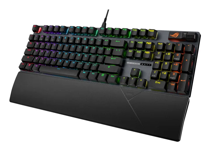 ASUS ROG Strix Scope II X Tastatur Gaming USB Schweiz Schwarz – Bild 2
