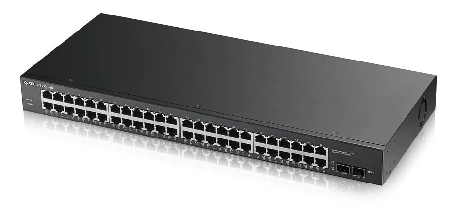 Zyxel GS1900-48-EU0102F Netzwerk-Switch L2 Gigabit Ethernet (10/100/1000) Schwarz – Bild 1