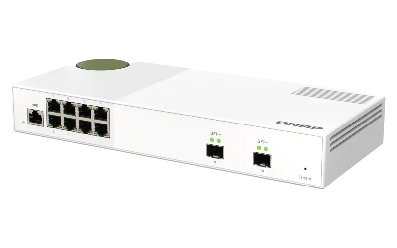 QNAP QSW-M2108-2S Netzwerk-Switch Managed L2 2.5G Ethernet (100/1000/2500) Grau – Bild 6