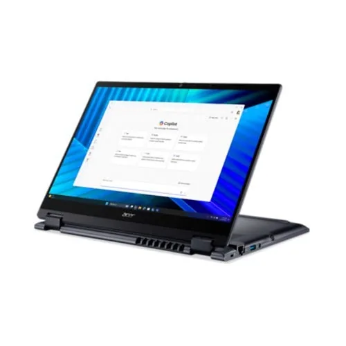 Acer TravelMate TMP414RN-55-TCO-58UA Intel Core Ultra 5 225U Hybrid (2-in-1) 35,6 cm (14") Touchscreen WUXGA 16 GB DDR5-SDRAM 512 GB SSD Wi-Fi 7 (802.11be) Windows 11 Pro Blau QWERTZ Deutsch – Bild 7