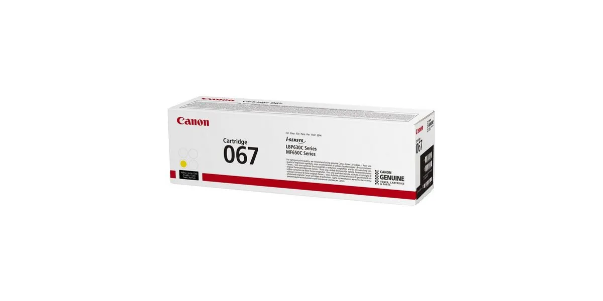Canon Toner 067 Y yellow 1250 Seiten
