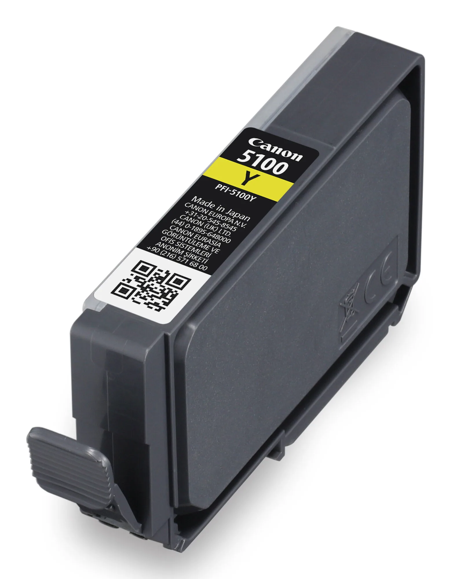 Canon PFI-5100 Y Druckerpatrone 1 Stück(e) Original Gelb – Bild 3