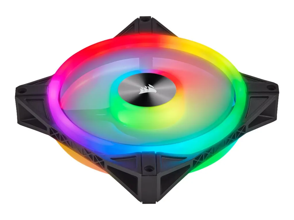 Corsair Lüfter 140*140*25 QL140 RGB Pro LED Fan, Dual Pa